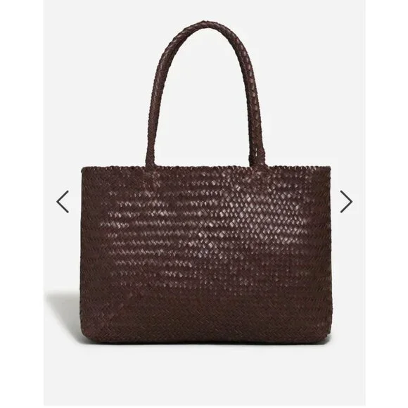 Madewell Bags Madewell Womens 88 Handwoven Leather Tote In - Main Image